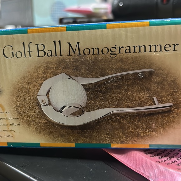 NIB Vintage Masters Choice Golf Ball Monogrammer ~ Imprints. OPENED FOR PHOTOS - Picture 2 of 4